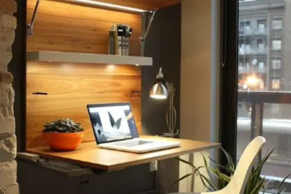 Sala de Estar e Home Office – A Integração Discreta e Funcional