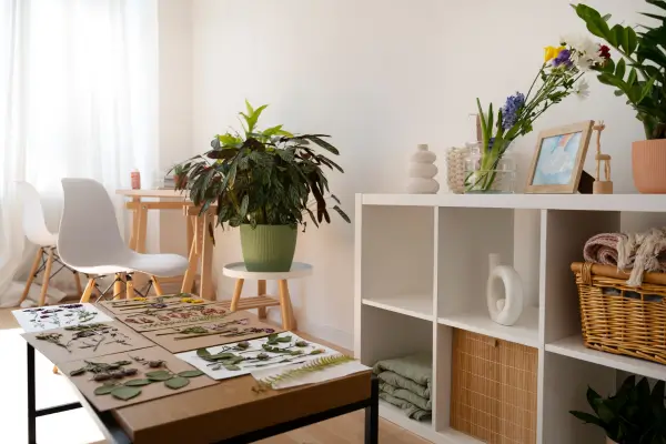 Estantes Minimalistas: A Arte de Organizar Sem Poluir Visualmente
